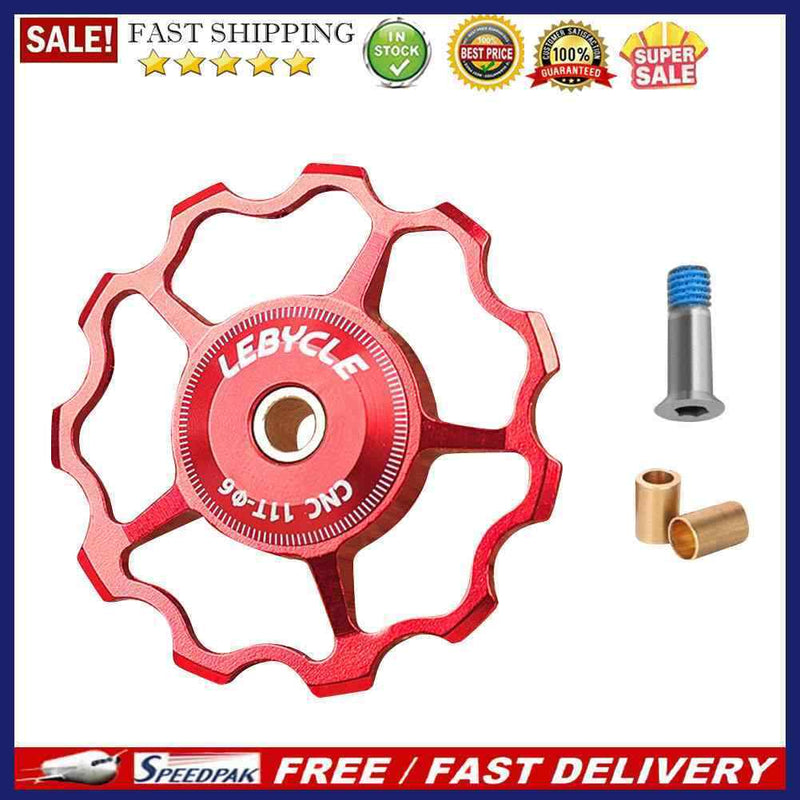 LEBYCLE MTB Bike Rear Derailleur Pulley Guide Bearing Jockey Wheel Cycling Pa