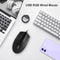 USB RGB DPI Adjustable Wired Mouse Home Office Smooth Gaming Business Mouse Kit