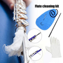 4pcs Cleaning Cloth Stick Screwdriver Gloves Flute Clarinet Maintenance Car