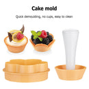 Baking Tool Dough Egg Tart Shells Mold DIY Pastries Biscuit Cupcake Mold Newly