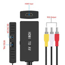 Accessories HDMI to AV Converter PAL/NTSC HDMI to Video Audio RCA to HDMI