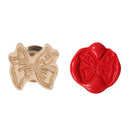 Bowknot Wax Seal Stamp Lacquered Print Embossed Seal Invitation Envelope Decor