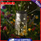 Solar Wrought Iron Lantern Lamp Retro Bucket Outdoor Gardens Yard Decor Light