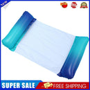 Foldable Floating Row Water Hammock Outdoor Inflatable Lounger (Gradient)