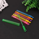 12pcs Funny Kids Outdoor Soap Bubble Bottles Toys Home Wedding Decor(Star)