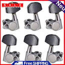6pcs 3R 3L Guitar Tuning Pegs Enclosed Locking Tuners Knob Machine Heads Parts