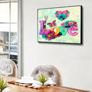 Character Love No Frame Pictures By Number DIY Art Digital Coding Oil Paint
