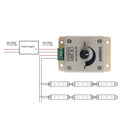 5pcs LED Dimmer Switch 12-24V 8A Adjustable Single Color Controller
