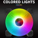 COOLMOON Yuhuan 140mm Cooling Fan Mute RGB Light 6Pin Desktop Computer Cooler