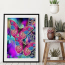 DIY Diamond Painting Butterflies Crystal 5D Handmade Mosaic Wall Pictures C