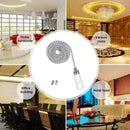 1X Ceiling Light Switch Pull Cord String Crystal Handle Decor With B0V2 HOT E6W0