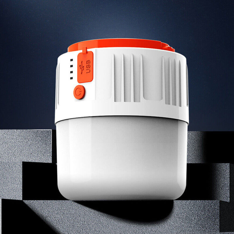 V65 Solar LED Camping Light USB Rechargeable Lanterns Bulb for Outdoor Tent Lamp