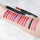 15 Color Lip Liner Pen Double Head Lasting Lip Gloss Lipstick Cosmetics (04
