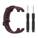 Silicone Watch Strap for Huami Amazfit T-Rex Pro/Amazfit T-Rex (Purple) Newly