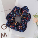 Fashion Floral Girls Women Hairband Hair Tie Hair Scrunchies Elastic