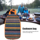 Outdoor Camping Picnic Bag Multifunctional Travel Cookware Storage Pack Pouch