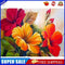 Oil Painting By Numbers Kits Flower DIY Color Art Drawing Frameless (FL03)
