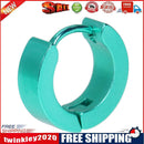 Fashion Ear Cuff for Men Smooth Punk Clip Earrings Men Ear Clips(Green)