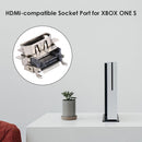 HDMI-Compatible Port Socket Connector Replacement for Xbox One S Console Parts