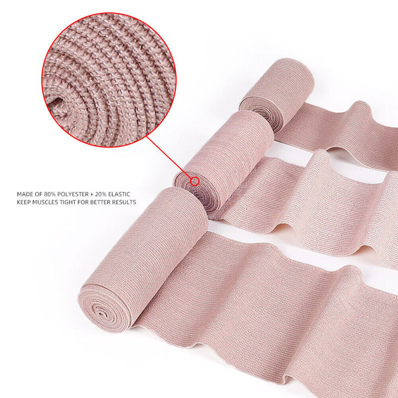 Sprain Treatment Elastic Bandage Roll Wound Dressing Sports First Aid Banda