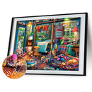 5D DIY Full Drill Diamond Painting Sewing Room Cross Stitch Embroidery Mosaic