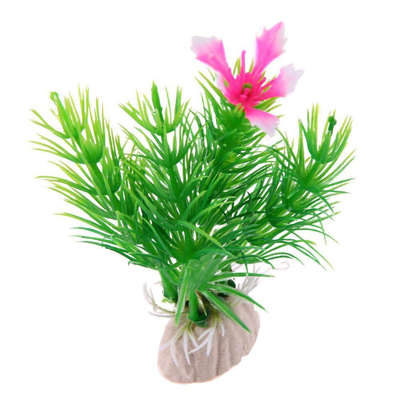 10pcs Water Plant Simulation Aquarium Fish Tank Decoration Ornament Newly