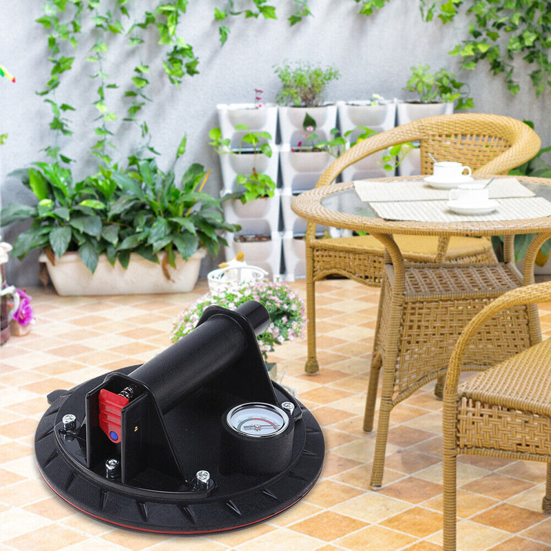 8 Inch Hand Pump Sucker with Plastic Handle Suker for Powerful Heavy-Duty Glass