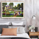 Diamond Embroidery Picture Kit House Garden Mosaic DIY Bead Art for Wall Gift