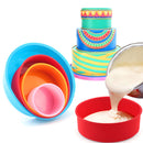 4 inch Round Silicone Cake Mold Soap Mold Mousse Pan Kitchen DIY Baking Mould