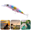 Minnow Fishing Lures 10.5cm 25.4g Sinking Artificial Wobbler Bait (Multi) Newly