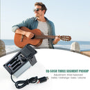 EQ-505R Musical Acoustic Guitar Piezo Amplifier 3 Bands EQ Preamp Pickup Ki