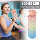 1000ml BPA Free Water Bottle for Outdoor Sports Leakproof Drinkware Drink C