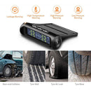 AN-01D Car Solar TPMS Clock Auto Tyre Pressure Monitoring System (External)