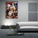 DIY Animal Diamond Painting Cross Stitch Kit Embroidery Decor Craft (Dog) Newly