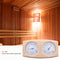 Wooden Sauna Room Humidity Meter Gauge Bathroom Temperature Hygrometer