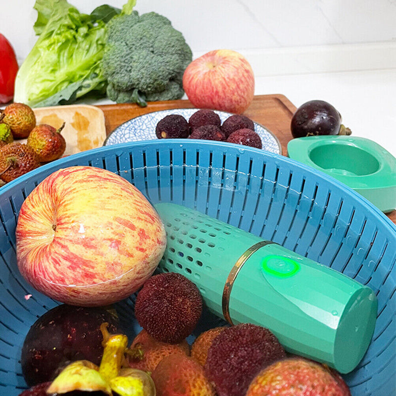 Portable Fruit Vegetable Washer USB Remove Residue from Cleaners