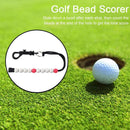 Golf Stroke Score Counter Plastic Golf Ball Beads Putt Counter Training B3Z5