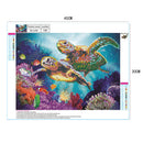 Diamond Painting DIY 5D Turtles Sea Embroidery Cross Stitch Mosaic Decor Newly