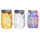 LED Solar Fairy Mason Jar Light Party Wedding Garden Decor (Multicolor 1m)