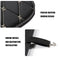 18x14 Inch Leather Car Kick Mat with Phone Storage Pocket Seat Back Protector