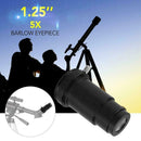 Elescope 5X Astronomy Accessory 1.25"/31.7mm For Celestron Eyepiece Barlow S7C9