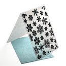 Christmas Snowflake Plastic Embossing Folder for Scrapbook DIY Album Card Newly