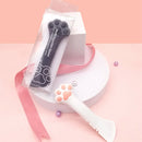 Multifunction Pet Canned Spoon Jar Opener Cat Dog Food Scoop Feeder (White)