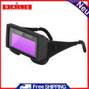Car Darkening Welding Goggles Automatic Light Change Filter Lens Welder Glasses