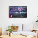 Full Round Drill Mosaic Poster DIY Romantic Butterfly Diamond Painting Decor Kit