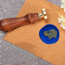 100x Star Retro Sealing Wax Bead Fire Painting Grain for Stamp (Dark Blue)