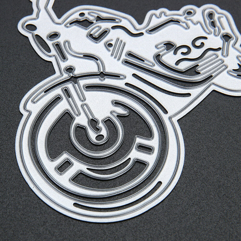Motorcycle Chip Lifting Machining Dies Stencils for Y Scrapbooking Embossing