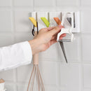 Wall Hanging Hook for Bathroom Punch-free Hanger Key Storage Rack Style Piano