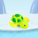 Baby Frosted Material Water Toys Infant Swim Turtle Wound-up Chain Clockwork