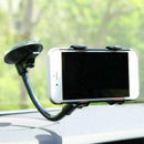 Phones Holder Car Holder Flexible 360 Degree Rotation Mobiles Mounts S2N7